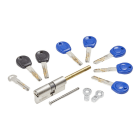 URMET - Cilindro europeo con codolo, 51mm esterno, modulare Sclak.