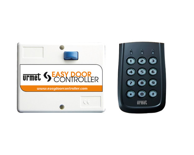 URMET - Kit controllo accessi Easy door Receiver Lite con tastiera, wireless C/TAST.