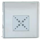 URMET - Lettore chiave prossimità Mifare Plus, Easy Door controller, Transit+, Ipassan, 2 Smart, estetica Sinthesi Steel PERIFERICA SINTH.STEEL MIFARE+