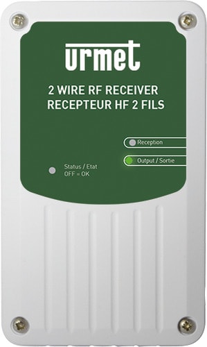 URMET - Ricevente RF 868MHz per Bus wireless, Transit+ Ipassan, 2 Smart, 2 fili.
