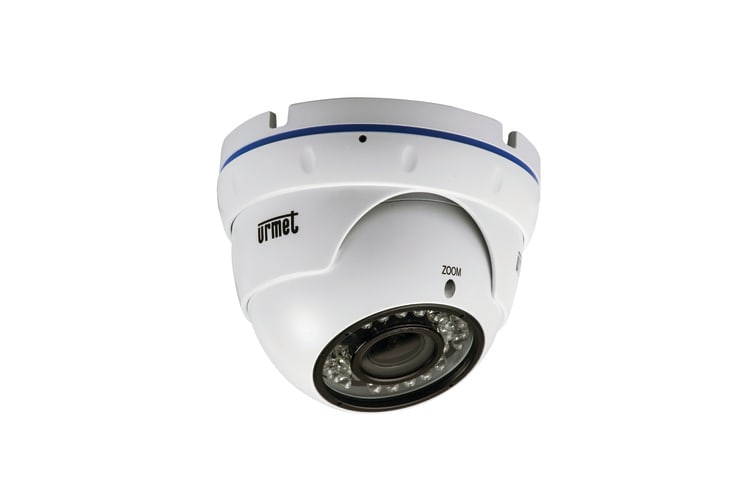 URMET - Telecamera dome per Building&Retail, CVBS, 700TVL, ottica varifocal 2.8-12mm, D&N BALL CAM.