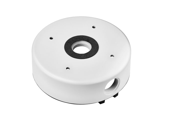 URMET - Junction box per telecamere vandal dome per edifici e negozi.