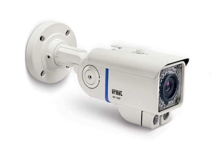 URMET - Telecamera compatta AHD 1080P con obiettivo da 6-22mm.