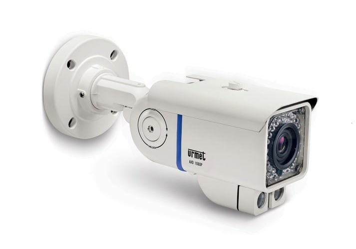 URMET - Telecamera compatta AHD 1080P con obiettivo da 6-22mm.