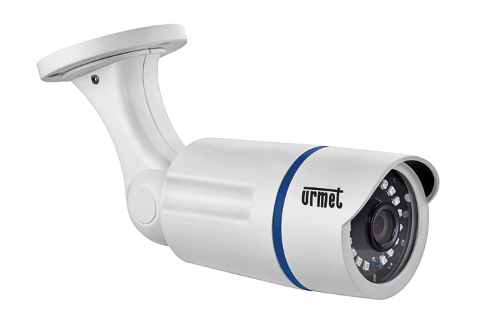 URMET - Telecamera bullet compatibile AHD 1080P, ideale per Building&Retail, ottica motorizzata 3.5-8mm.