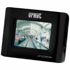 URMET - Monitor LCD 2.8" per Building&Retail, 480x234, BNC per test telecamere CVBS, colore 2.5"