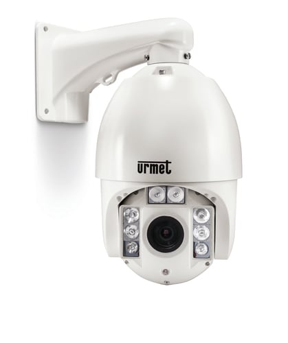 URMET - Speed dome AHD 1080P 20X zoom ottico LED per Building&Retail, facile da installare.