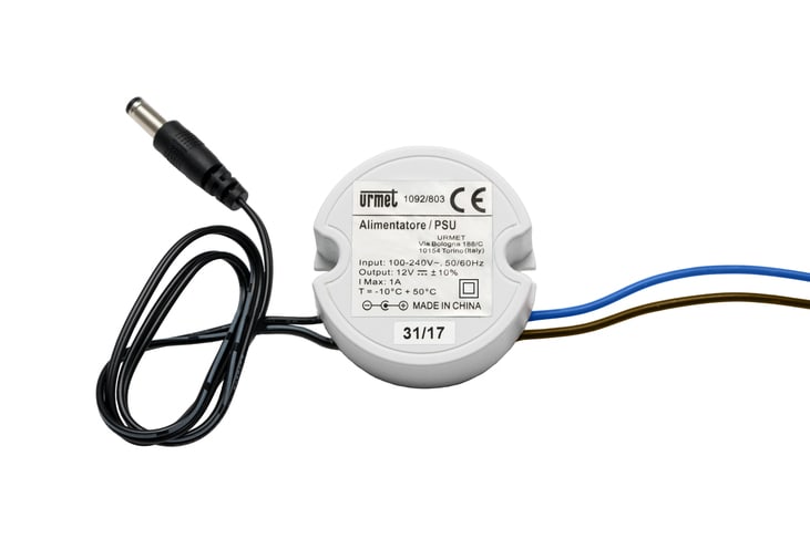 URMET - Alimentatore 12Vcc IP66 1000mA ALIM.12VCC IP66 1092/803