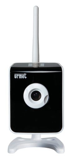 URMET - Telecamera cube IP WiFi 720P H264 con ottica fissa 3.6mm e IR integrato.