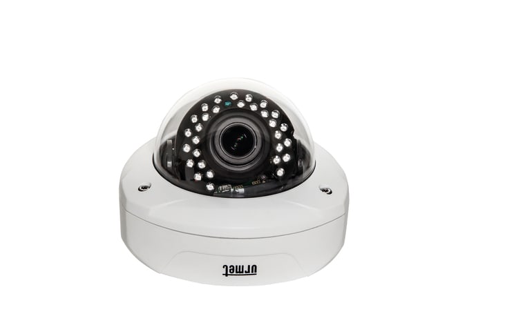 URMET - Telecamera Vandal Dome HD-SDI 1080P Building&Retail 2M D&N ottica 2.8-12mm