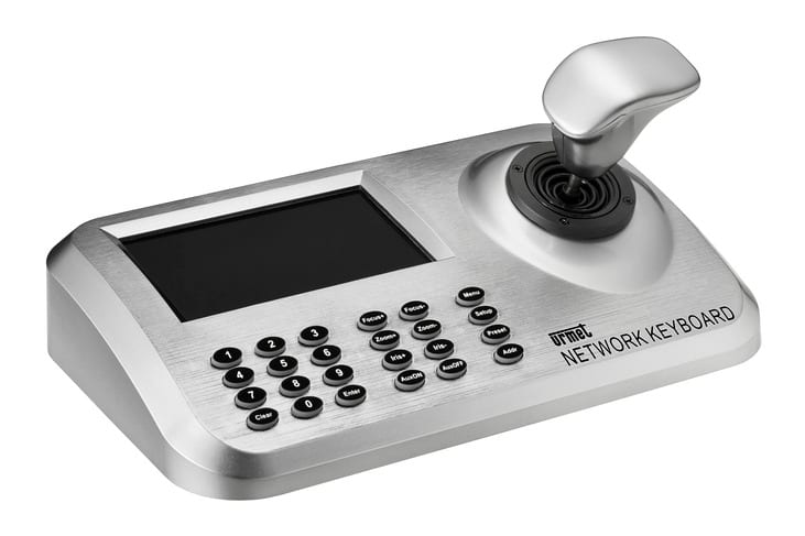 URMET - Tastiera IP per unità PTZ e controllo remoto delle telecamere.