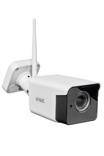 URMET - Telecamera bullet IP WiFi 3M ottica motorizzata 2.8-12mm, ideale per Building&Retail Video Smart. 1099/216B