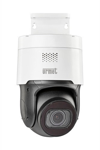 URMET - Telecamera Dome P/T 8M IP, Building&Retail PRIME, ottica motorizzata 2,8-12MM, 4X Active Deterrence.