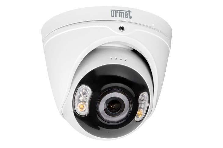 URMET - Telecamera turret IP 8M 180D Building&Retail Panorama ottica 2mm.