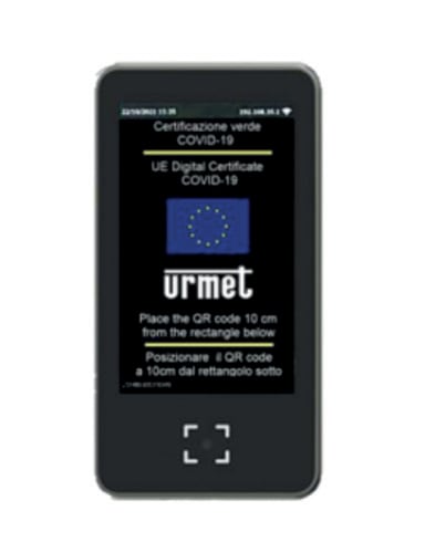 URMET - Pannello lettura Green Pass