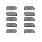 URMET - Set 10 chiavi di prossimita, Sinthesi S2 e Sinthesi Steel, CONFEZ.N.10CH.PROX SIST.APRIP.