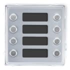 URMET - Modulo 8 pulsanti Sinthesi S2, MOD.SINTHESI 8 PULS.2 FILE. 1148/18