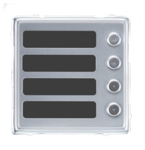 URMET - Modulo 4 pulsanti per posto esterno telefonico Sinthesi S2 4P.P/P.EST.TEL.