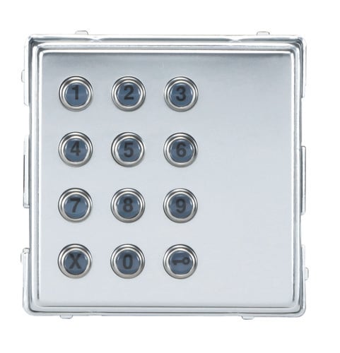 URMET - Modulo aggiuntivo per esterno telefonico, modello Sinthesi S2 con tastierino numerico, codice TS per posto esterno. 1148/6