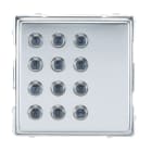 URMET - Modulo aggiuntivo per esterno telefonico, modello Sinthesi S2 con tastierino numerico, codice TS per posto esterno. 1148/6