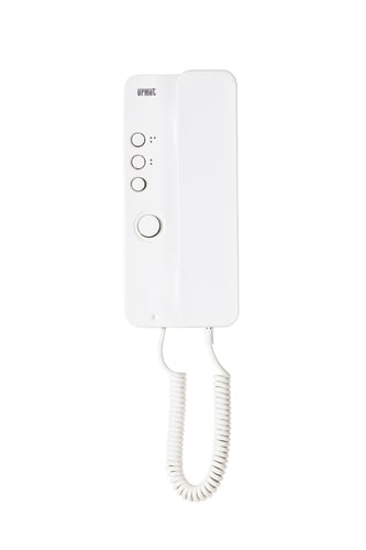 URMET - Citofono Mìro, predisposto per 2 tasti, sistema 1+n con 1 tasto. 1150/35