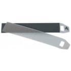 URMET - Set 10 cartellini portanome e 2 cartellini civici in acciaio Sinthesi. 1158/101