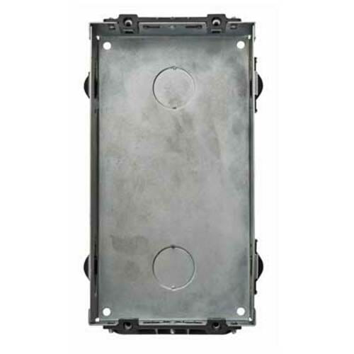 URMET - Scatola incasso metal 2 moduli Sinthesi Steel.
