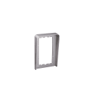URMET - Visiera antipioggia, Sinthesi Steel, 1 fila 2 moduli - ANTIP.1F.2 MOD.VERT.