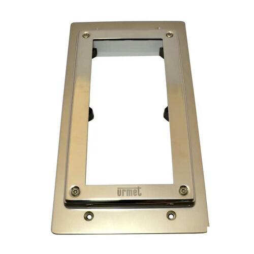 URMET - Adattatore per scatola incasso Sinthesi Steel 2 moduli 1155/62.