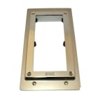 URMET - Adattatore per scatola incasso Sinthesi Steel 2 moduli 1155/62. 1158/802
