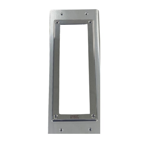 URMET - Adattatore per scatola incasso Sinthesi Steel 3 moduli 1155/63