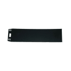 URMET - Set 10 cartellini portanome Alpha con pulsante singolo nero.