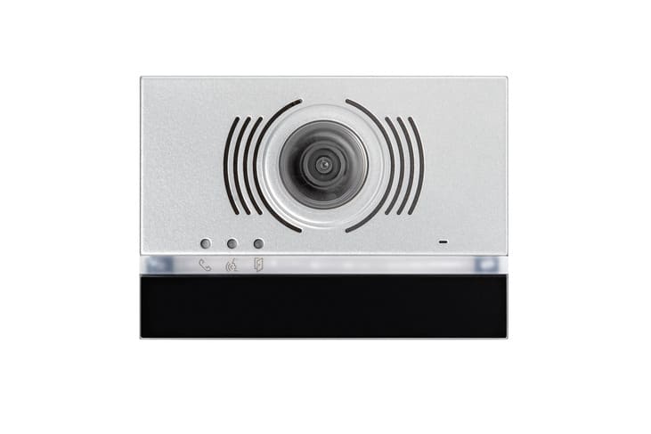 URMET - Frontale senza pulsanti per posto esterno video Alpha nero 0T per PE A/V. 1168/140