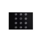 URMET - Modulo apriporta tastiera alfabetica Alpha nero MODULO TASTIERA ALFABETICA