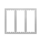 URMET - Cornice coprifilomuro Alpha 3 file 9 moduli 3F 9MOD.