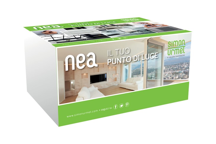 URMET - Kit serie civile Nea antracite volant 10/21. 11800/902.A