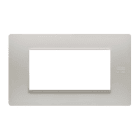 URMET - Placca Flexa tecnopolimero 4 moduli polvere.