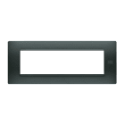 URMET - Placca Flexa tecnopolimero 7 moduli antracite nea.