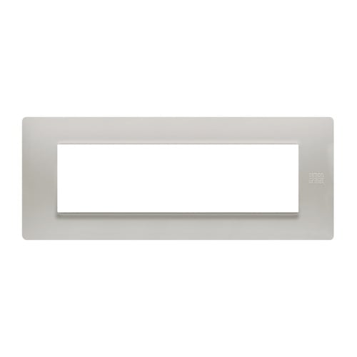 URMET - Placca Flexa tecnopolimero 7 moduli polvere. 11807.PV