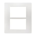 URMET - Placca Flexa 3+3 moduli in tecnopolimero bianco Nea. 11823.BN