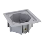 URMET - Cassetta per pavimentazione rialzata serie K45 installazione in ambiente interno grigio pavimentazione rialzata cassetta.