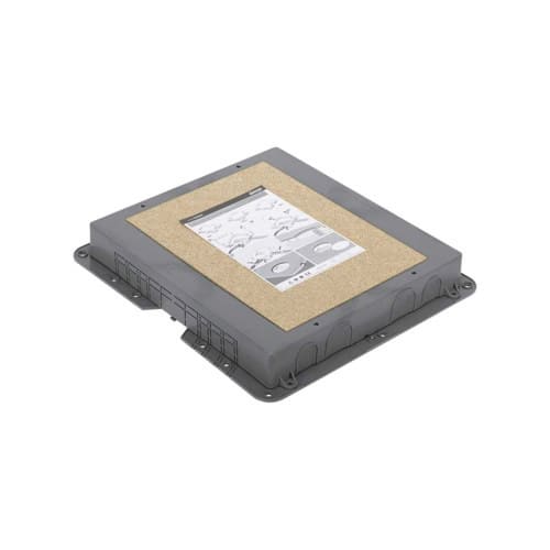 URMET - Scatola incasso plastica per installazione torretta 16-20 moduli in pavimentazione calcestruzzo. 12000/G401