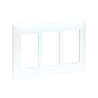 URMET - Telaio e cornice bianca per 12 moduli TELAIO+CORNICE B.12 MODULI.