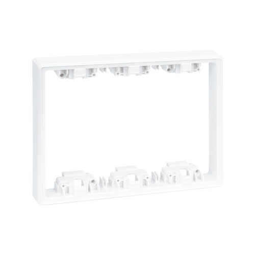 URMET - Espansore profondità cassetta da appoggio parete 12M, bianco, 12MOD.