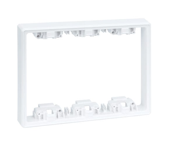 URMET - Espansore profondità cassetta da appoggio parete 16M bianco, 16MOD.