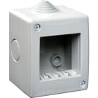 URMET - Contenitore protetto IP40, 3 moduli, grigio RAL 7035, 2 metri.