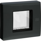 URMET - Coperchio protetto IP55 2 moduli antracite Nea CALOTTA 2MOD ANTRACITE IP55.