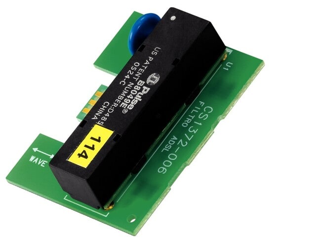 URMET - Scheda espansione filtro ADSL per PABX Agorà2, per linea analogica voce e accesso dati a standard ADSL. 1372/57