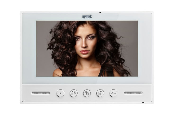 URMET - Videocitofono 7" Nexo2 con pulsanti, sistema Coax.