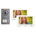 URMET - Pulsantiera Mikra2 bifamiliare per kit 1722/96. 1722/116